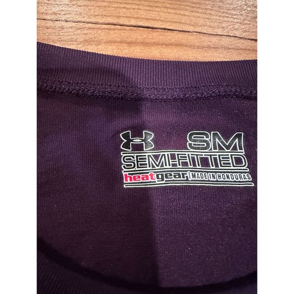 2 Under Armour "RunderArmour" Long‎ Sleeve Semi Fitted Shirts Size Small  #0082 - Picture 3 of 6